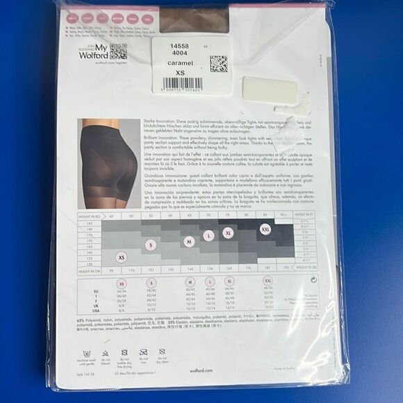 NWT Wolford Pure 30 Complete Support Tights XS - Picture 6 of 7